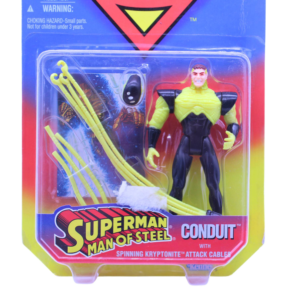 Conduit Actionfigur Kenner 1995 OVP | Superman Man of Steel | hoppla-stuff.de